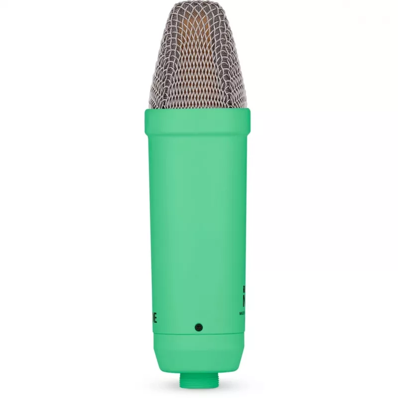 NT1 Signature +cable XLR+brazo de estudio de sobremesa, micrófono verde claro, pack