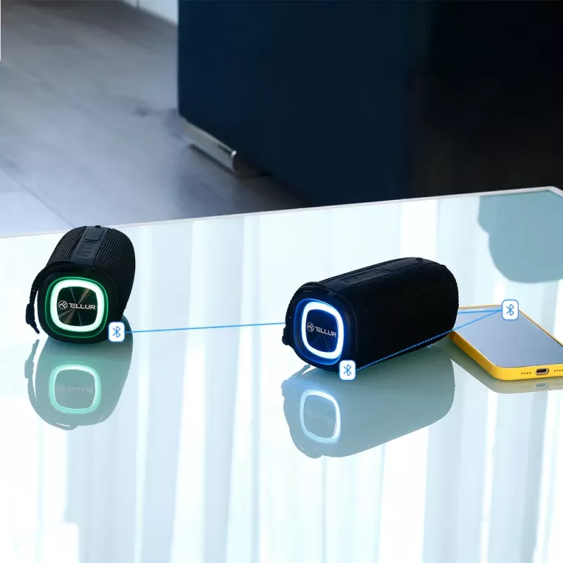 Altavoz portátil Tellur Eclipse Bluetooth 12W negro