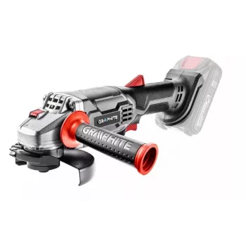 Graphite Energy+ 18V amoladora angular inalámbrica Li-Ion sin escobillas 115 mm disco sin batería