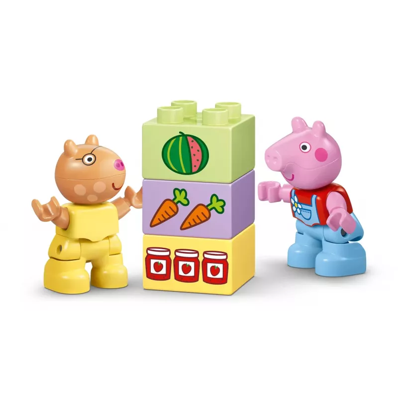 LEGO DUPLO 10468 Peppa Pig tractor y mercado