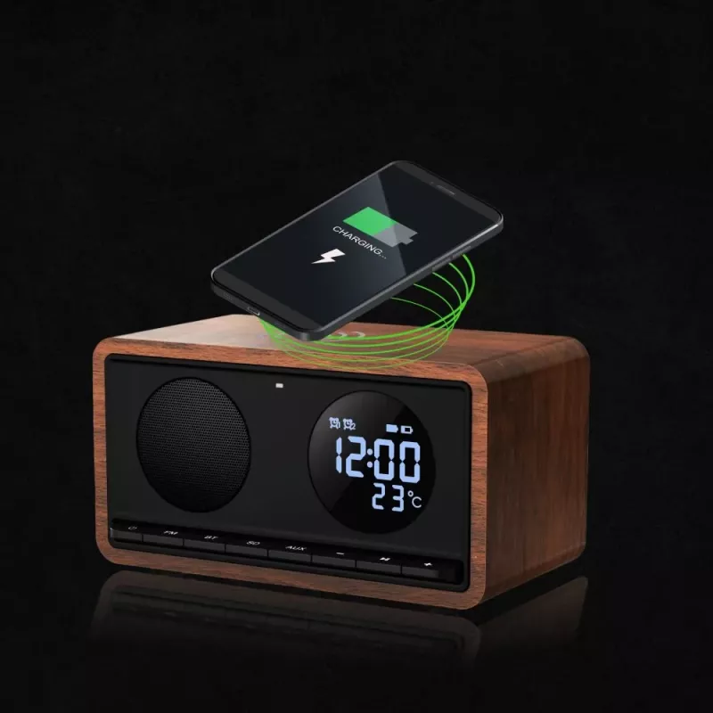 Manta RDI912B Rimini radiodespertador, negro