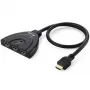 Switch HDMI Equip 3x1, 1920 x 1080 píxeles, Full HD, negro