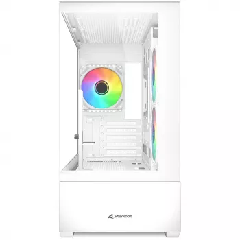 Caja de PC Sharkoon MK6 RGB Midi Tower Blanca