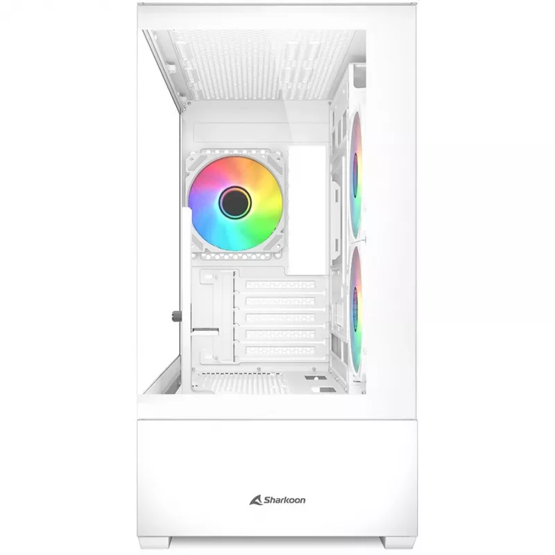 Caja de PC Sharkoon MK6 RGB Midi Tower Blanca