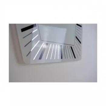 Reloj NeXtime 8128wi Hexagon, 43x43 cm, pared, blanco