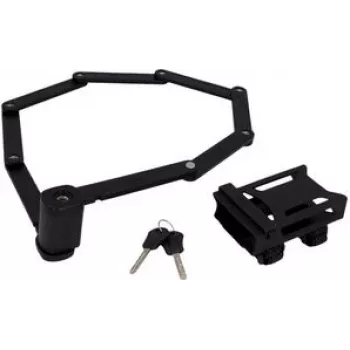 Candado de bicicleta plegable FISCHER Candado de bicicleta plegable XL 1100 mm — acero templado