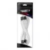 Cable CableMod C-Series Pro ModMesh Bridged-Connection - 8+8 pines PCIe, blanco, 60 cm