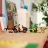 Set de construcción LEGO Jurassic World 76972 Raptor Off-Road Escape, 285 piezas, 2 minifiguras, edad 6+