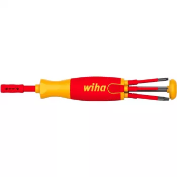 Juego de destornilladores wiha 41157 LiftUp electric, aislados rojo/amarillo, 7 piezas