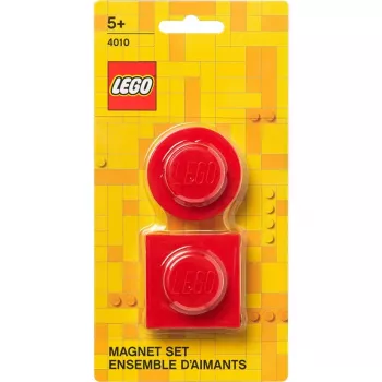 Set de imanes de Room Copenhagen, modelo 40101730 (rojo) – imanes decorativos estilo LEGO