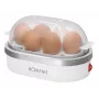 Huevos cocidos Bomann EK 5022 CB 6 huevos 400 W plata transparente blanco
