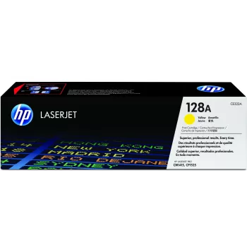 Cartucho de tóner HP 128A Amarillo Original LaserJet, 1300 páginas, Amarillo, 1 unidad