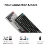 Teclado inalámbrico Q3 ULTRA/negro Q3U-M3 Keychron