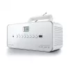 Cadena estéreo portátil Muse M-28RDW – reproductor CD/MP3, sintonizador FM/OM, 3W RMS, blanca, 1,4 kg
