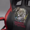 Silla de oficina Subsonic SA5642-IM1 asiento acolchado respaldo acolchado negro rojo