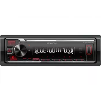 Receptor multimedia para coche Kenwood KMM-BT209 Bluetooth 200 W negro