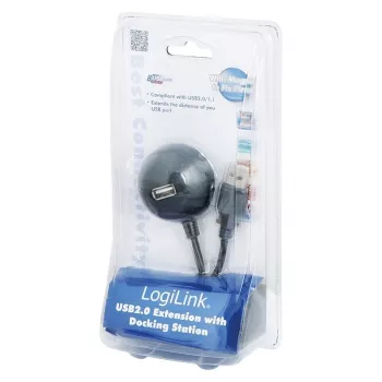 Cable de extensión USB 2.0 con conector de acoplamiento