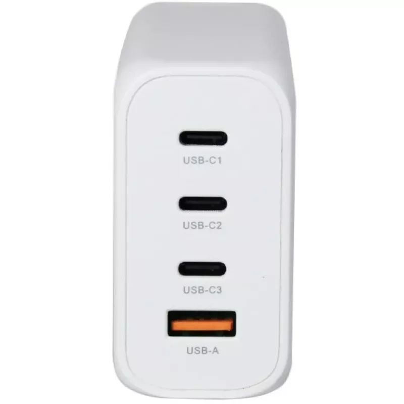 Fuente de alimentación ALLNET PSU-GaNPD-USB-1A3C-200W — cargador USB GaN de 200W, 1× USB-A, 3× USB-C