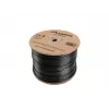 Cable de red LANBERG Cat5e U/UTP LCU5-21CU-0305-BK, 305 m, 24 AWG, funda PVC, negro