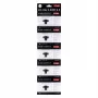 Rodillo de tinta para impresora ActiveJet A-IR40T para impresoras de inyección de tinta, gama Supreme, impresión en rojo, pack de 5