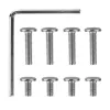 Soporte móvil de escritorio/portátil Maclean, blanco, altura ajustable 76-109 cm, máx. 30 kg, MC-120 W