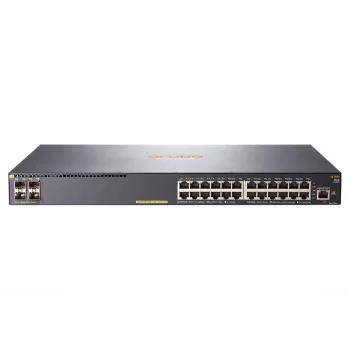 Switch HP Enterprise Aruba 2540 24G PoE 4SFP — 24 puertos Gigabit PoE, 4 uplinks SFP