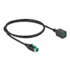Cable de extensión USB con alimentación DeLOCK 85980 12 V 1 m