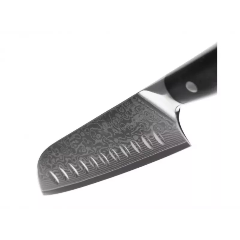 Cuchillo santoku Kohersen Elegance ébano acero damasco 12,7 cm