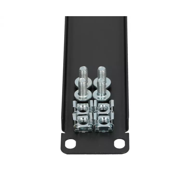Extralink EX.19027 panel ciego para rack 1U, 19 pulgadas, negro, acero