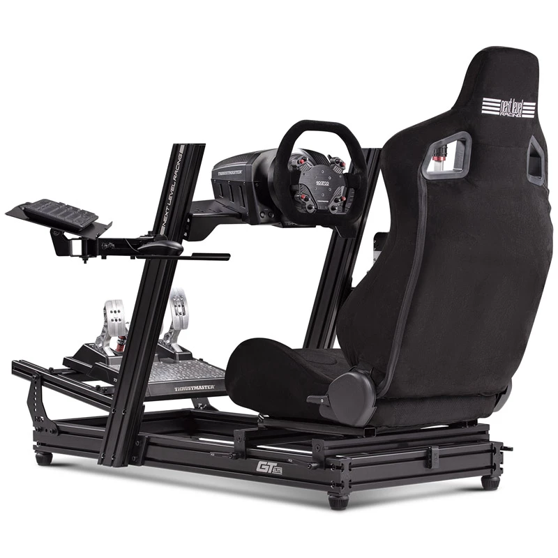 Bandeja para teclado y ratón Next Level Racing NLR-E019 Elite Black Edition – bandeja ajustable bajo la mesa para teclado y ratón