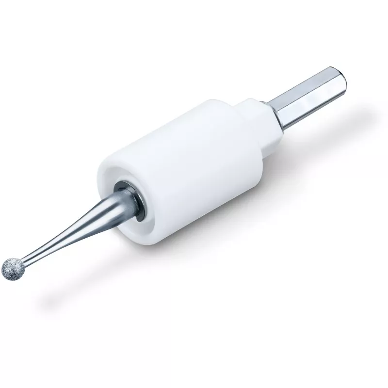 Set de manicura y pedicura Beurer MP64 blanco con 10 accesorios – lima de uñas eléctrica