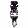 Patines en línea Muuwmi ajustables talla infantil 37–40, rosa/negro