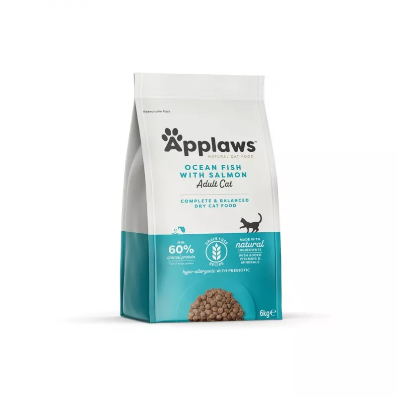 Applaws alimento seco para gatos 6 kg Adult Fish