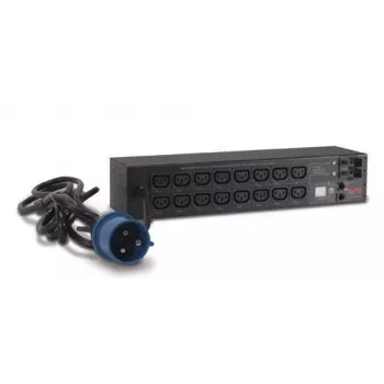 Unidad de distribución de energía APC AP7922B — 16 tomas C13, PDU medida y conmutada, 2U, 200–230 V, 32 A, cable de 3,05 m, negro