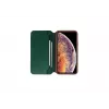 Funda protectora VixFox para iPhone XSMAX — verde bosque, funda tipo folio con compartimento para tarjetas
