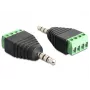 Adaptador de cable DeLOCK 65453, 3,5 mm 4 pin, negro verde