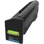 Lexmark - Cian - original - Cartucho de tóner - para Lexmark XC8160, XC8160de, XC8160dte, XC8163, XC8163de (24B6512)