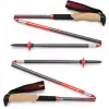 Bastones de trekking Pursuit Carbon Z, máquina de fitness antracita/naranja, 1 par, 125 cm