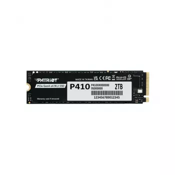 Unidad de estado sólido PATRIOT P410 2 TB M.2 NVMe, 2000 GB, factor de forma M.2