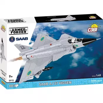 Cobi Blocks Saab AJ 37 Viggen 881 uds. set de construcción