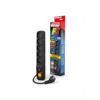Protección contra sobretensiones ACAR F5 3M negro