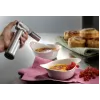 GEFU FUEGO Creme Brulee soplete de cocina G-35400, negro/acero inoxidable