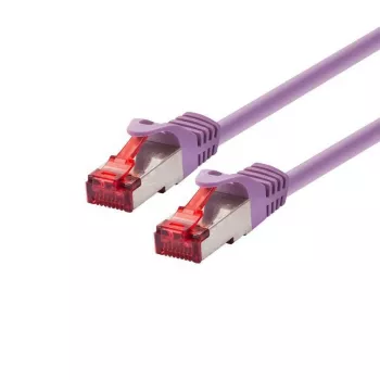 Cable de red LOGON FTP Cat6 10 m, RJ-45 a RJ-45, 1000 Mbit/s, violeta