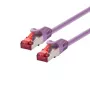 Cable de red LOGON FTP Cat6 10 m, RJ-45 a RJ-45, 1000 Mbit/s, violeta