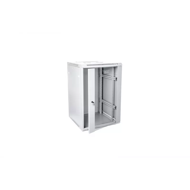 Armario rack Digitus DN-W19 15U/600 montaje en pared Gris claro