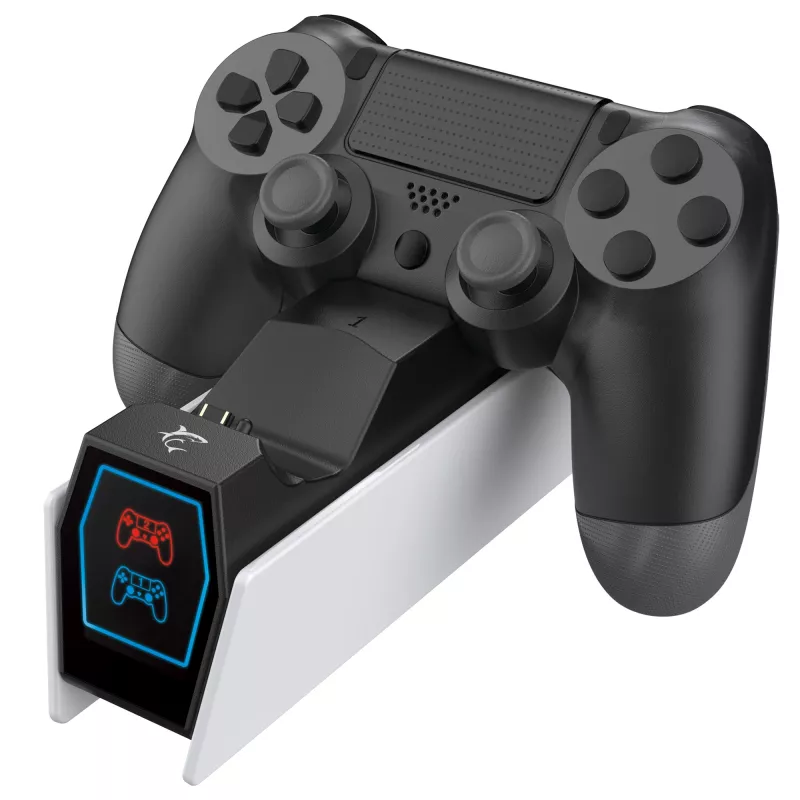Estación de carga White Shark PS4-0417 doble para mando PS4