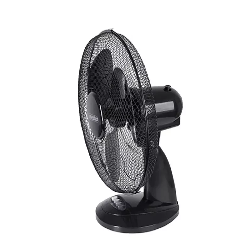 Mesko | Ventilador | MS 7308 | Ventilador de mesa | Negro | Diámetro 23 cm | Número de velocidades 2 | Oscilación | 30 W | No