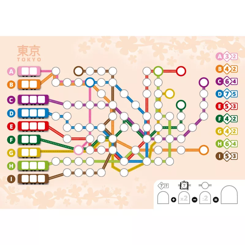 Voll verplant - Zusatzblock Japan, juego de mesa