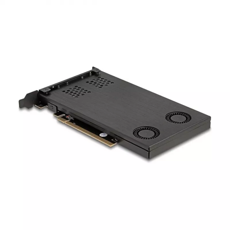 Delock Soporte para tarjetas PCI Express x16 para 2 x M.2 NVMe SSD Bifurcación 47042