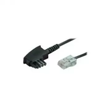Cable de teléfono helos 156691 TAE-F a RJ-45, 6 m de longitud